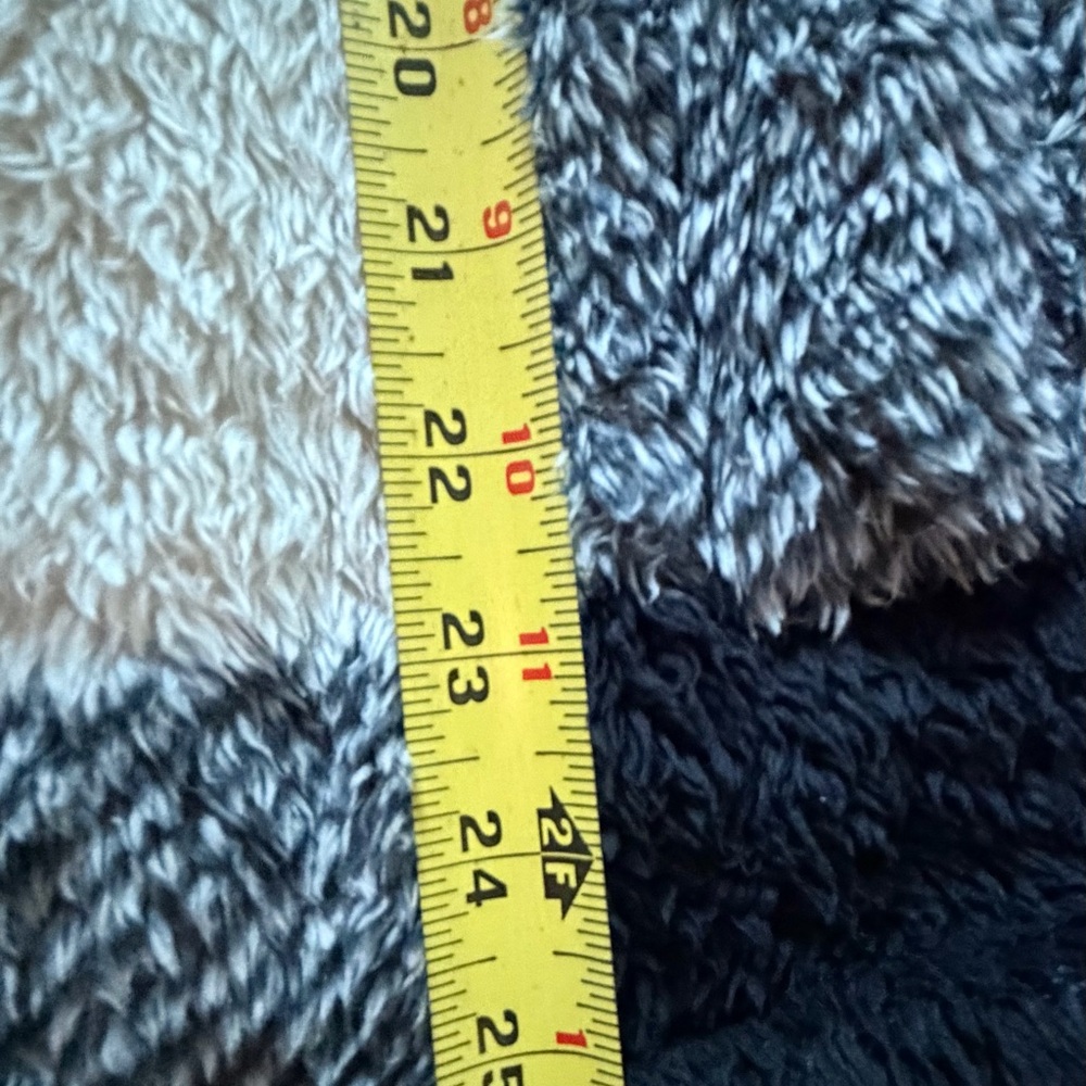 Black & white Buffalo Plaid Fleece Sherpa Jacket - Picture 11 of 11